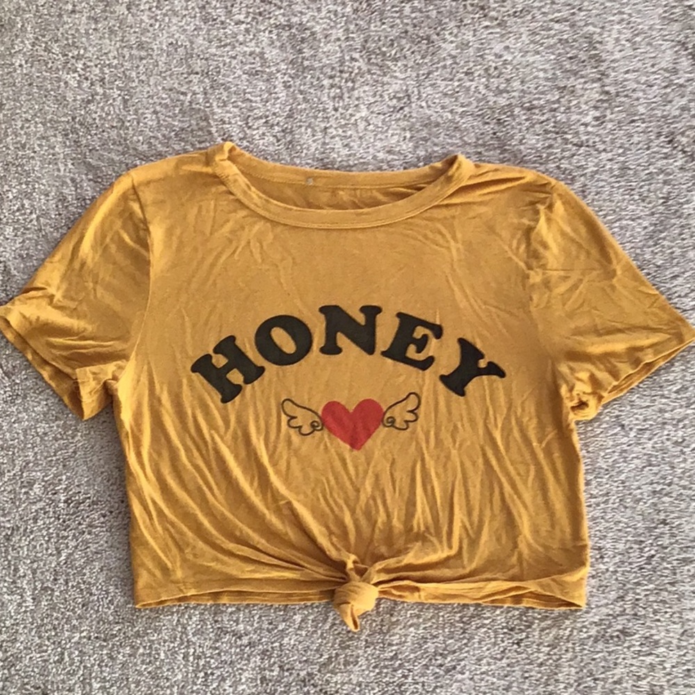 Honey knot crop top